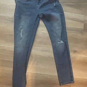 Lucky Brand Gray Distressed Jeans